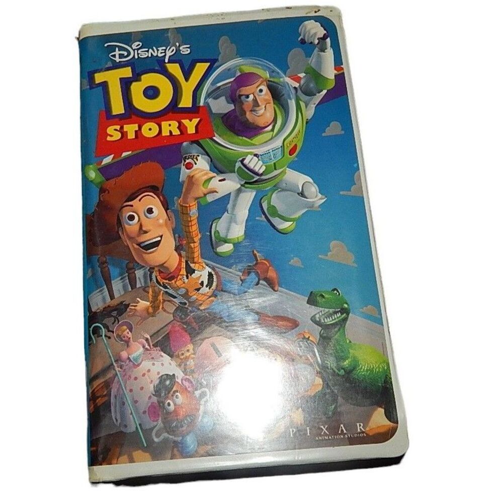 DISNEY'S TOY STORY vintage vhs in clamshell case